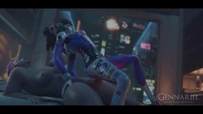 Zarya x D.Va (Gennariel) [Overwatch]