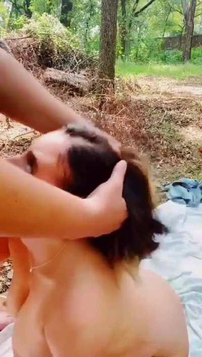 She wanted a cum shower