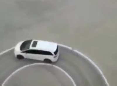 Drivers license test in China