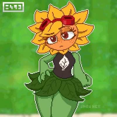 Solar flare / Plants vs Zombies Heroes (Redrawn)