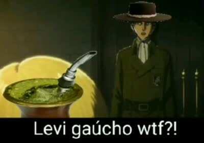 Dos criadores de Lucy baiano lhe apresento Levi gaúcho.