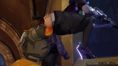 Tracer Getting Rewarded From Futa Widowmaker P1 (Gelzy) 