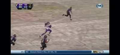 The last time we played the Vikings in Baltimore the wildest final 2 minutes in NFL history happened (December 8th, 2013)