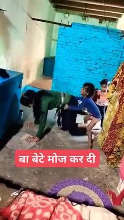 Poor child has seen things 💀