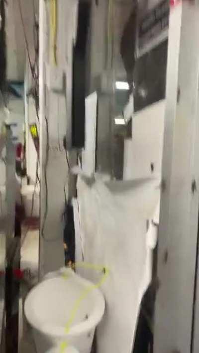 Just light the gas station on fire at that point