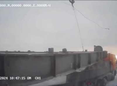 Nearly being crushed to death