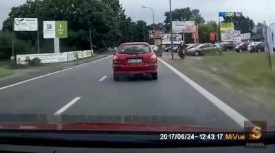 Too cool for traffic laws