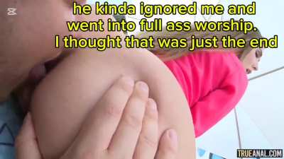 Just a rimjob. No big drama, right?