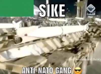 NATO is kinda fresh to be honest 😳😳😳