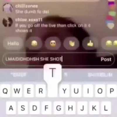 Remember when this kid tried to flex with a gun ended pulling the pulling the trigger 😂