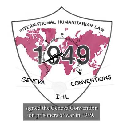Since the beginning of the full-scale invasion of Ukraine, Russia has systematically and regularly violated the rules of international humanitarian law. Russian military has deliberately shot two hundred Ukrainian soldiers who surrendered. Evil must be pu