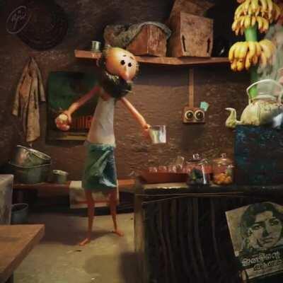 ചായ (Tea) ‌| Animation by Aju Mohan (Insta @gebonions)