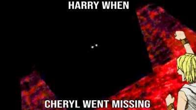 Dumb little silent hill meme from a video I made last night.