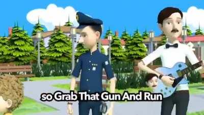 Reach for a cop's gun.. fuckfuckgames2023