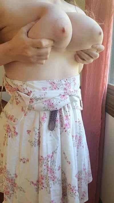 are you tired? just relax your head on my boob pillows & relax (18f)