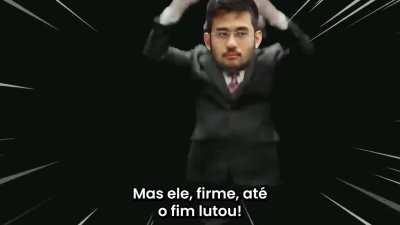 This is a real campaign advertisement for a Brazillian politician