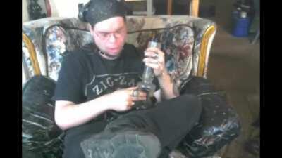 Josh has a bong hit transplant