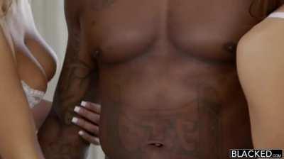 Abigail Mac & August Ames (RIP) sharing Rob Piper