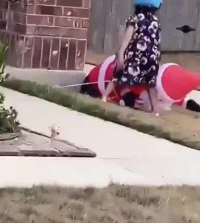 Guess she didn’t get what she wanted for Christmas