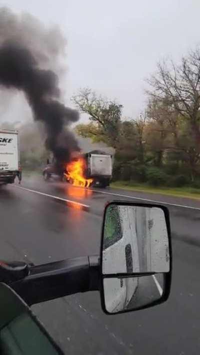 bad day on the turnpike.