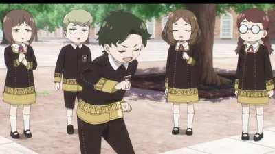 Damian dancing in Episode 19 / 7 of Part 2 caught me so off guard but was so good that I had to make a GIF of it