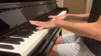 It’s done. Tenebre Rosso Sangue on the piano.