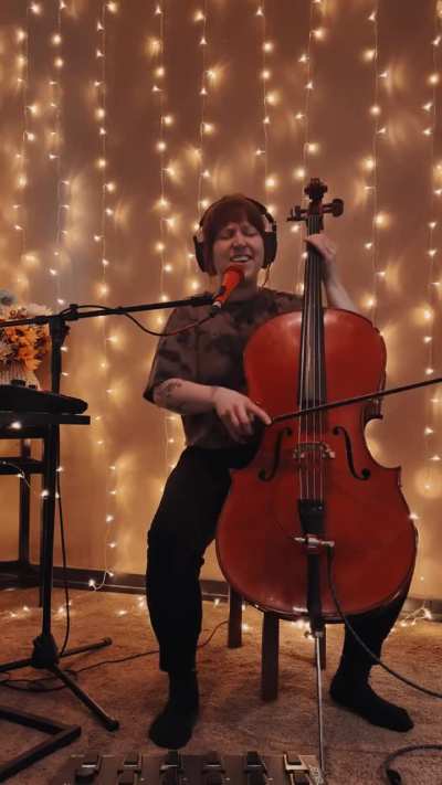 Looping cello cover of 