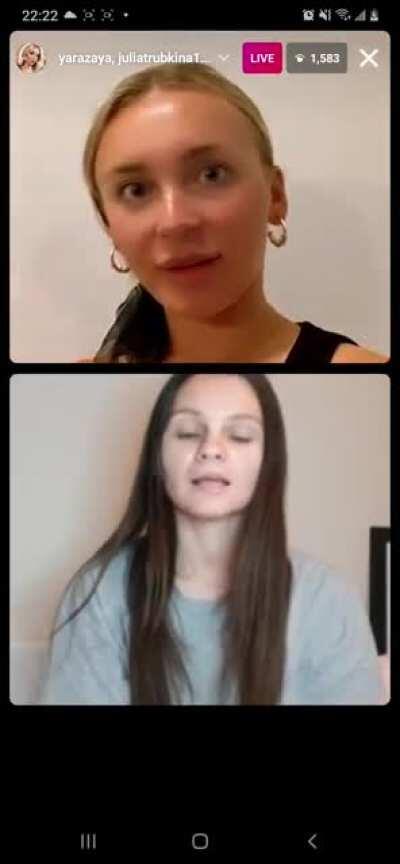 Julia still wants to GO RUSSIA and someone (probably mmmm david) threatened to take Yara's organs