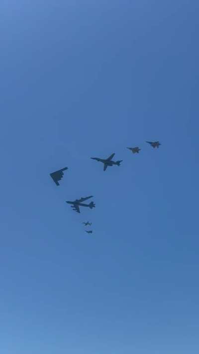 The first ever Tri-Fighter 7 Ship Formation.