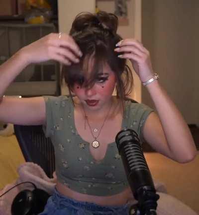 Maya with egirl makeup