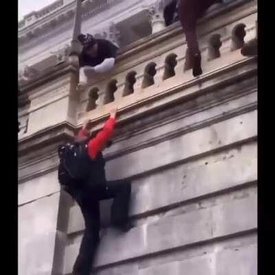 Attempting to storm Capitol Hill