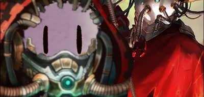 Asking what their type is to a Mechanicus player (source:  