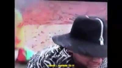 Bones and Riff Raff in The Cosmic Cabana