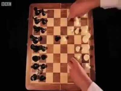 The chess Connor was naturally good at