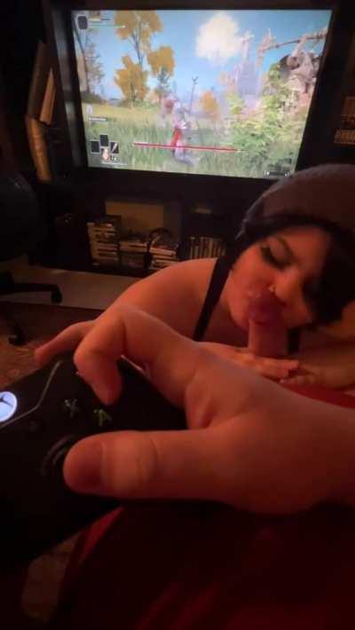 I like to make Elden Ring “harder” for him 😋