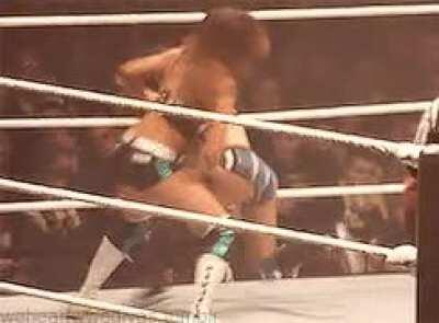 Eve Torres spanks AJ