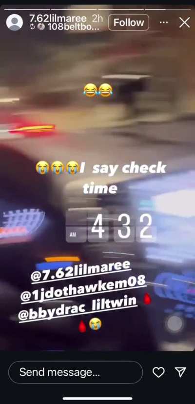 Fuck was dude thinking linking these niggas at 4 inna morning