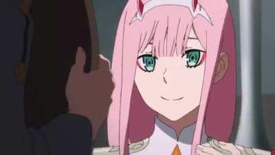 How i'm looking today?said zero two