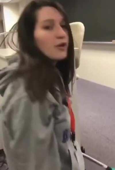 Messing with the projector screen