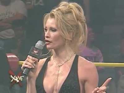 Who remembers the time when Sable appeared in XWF as the commissioner of the company?