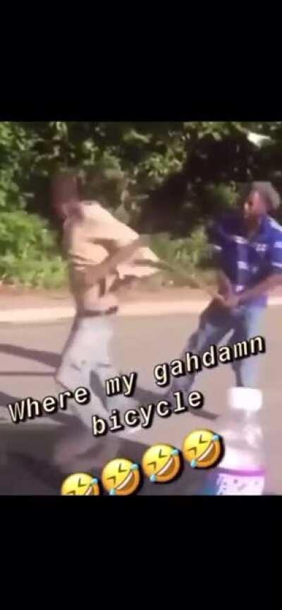 Unc want his damn bike back