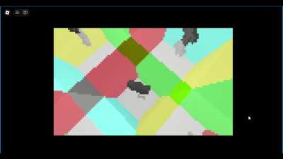 I have added mirror compability to my pixelation rasterizer!