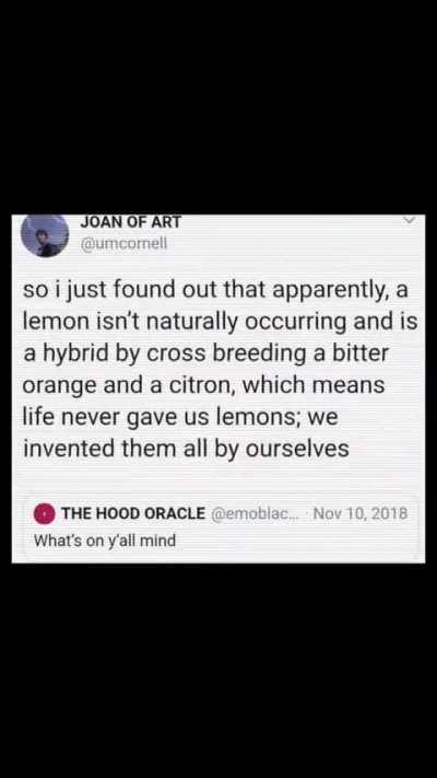 Wtf is a citron