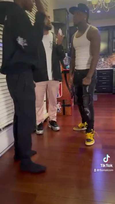 Lil Flo Malcom (SODMG) (Kirkwood) punks Magician Rapist & Confronts Him for Date Raping