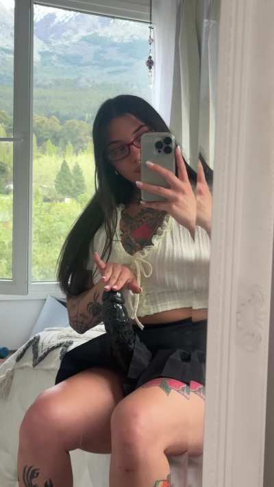 Show mommy your cock eating skills 