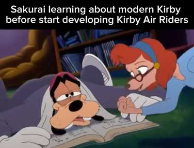 I wonder how long it took Sakurai to learn about modern Kirby?