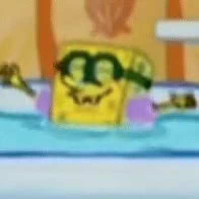 cute spongebob gif :3