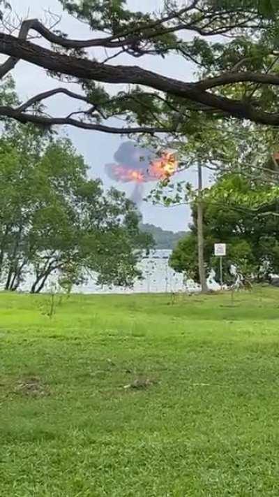 Anyone else saw this? Video taken in Pasir Ris Park
