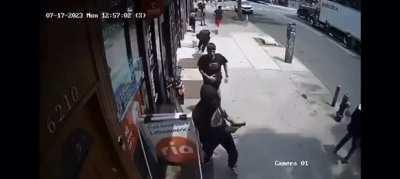 Flocking on camera in Bensonhurst BK, 15 year old shot ❗
