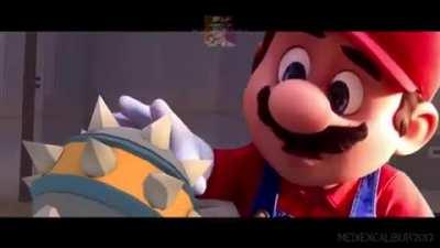 The Mario Bros Movie but Mario travels to TF2 instead